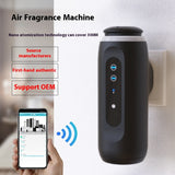 Wall Plug Air Cachin Essential Oil Diffuser Smart Waterless Bluetooth Automatic Fragrance Spray