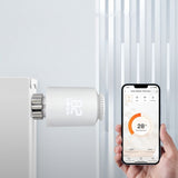 Smart Radiator Valve Smart Thermostat Valve Mobile APP Control