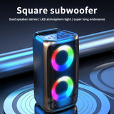 Home Lightweight Bluetooth Dual Subwoofer Speaker