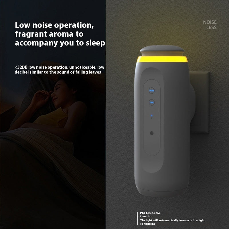 Wall Plug Air Cachin Essential Oil Diffuser Smart Waterless Bluetooth Automatic Fragrance Spray